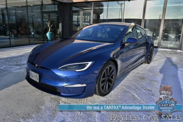 TESLA MODEL S 2022 5YJSA1E57NF492082 image